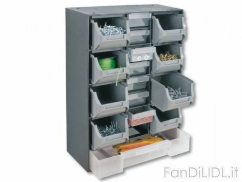 Box portaminuteria (Officina, attrezzi, Lidl tecnico)