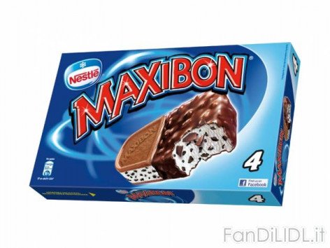 Maxibon, 4 pezzi (Articoli alimentari)