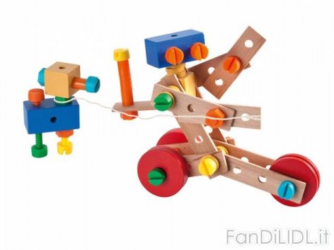 Costruzione in legno (Per bambini)