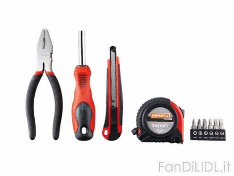 Box con utensili (Officina, attrezzi, Lidl tecnico)