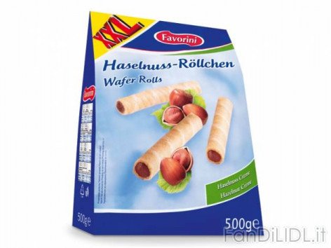 Rollini di wafer (Articoli alimentari)
