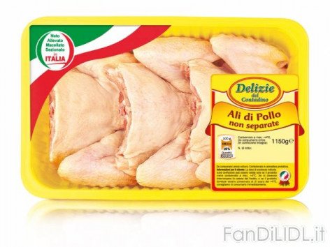Ali di pollo non (Articoli alimentari)