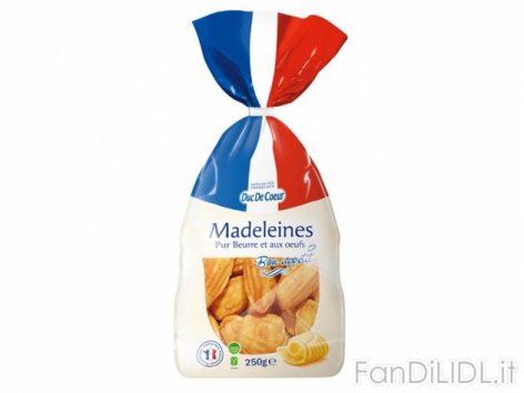 Madeleines (Articoli alimentari)