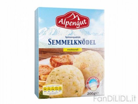 Canederli di pangrattato (Articoli alimentari)