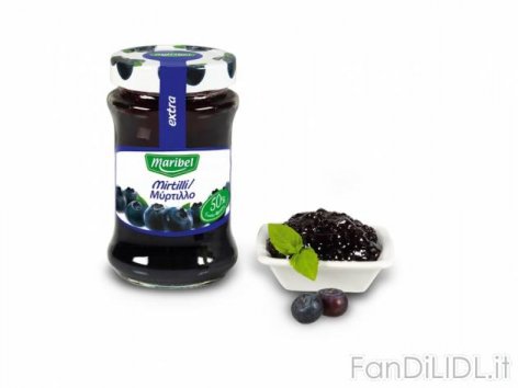 Confettura di mirtilli (Articoli alimentari)