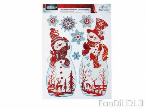 Adesivi natalizi (Articoli per ufficio, cartacei, industriali)