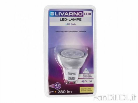 Faretto a LED 4W (Elettronica, atrezzature rtv)