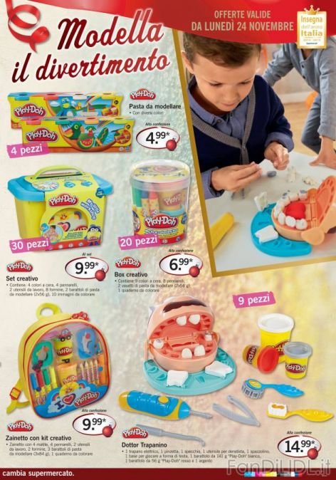 Pasta da modellare Set Creativo (Per bambini)