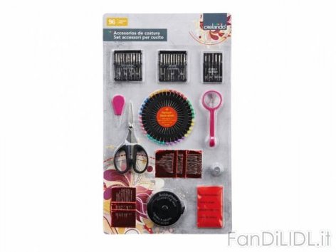 Set accessori per cucito (Pulizia della casa, sistemazione)