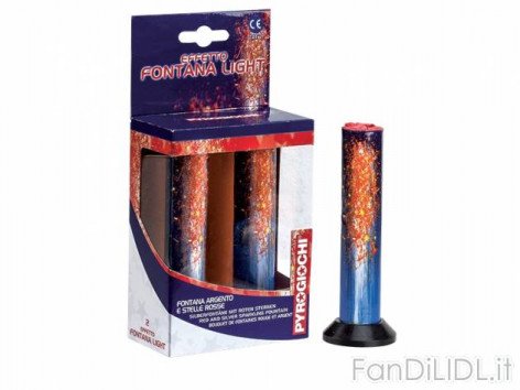 Fontana Pyrogiochi (Fuochi d'artificio, Capodanno, carnevale)