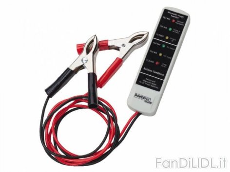 Tester per batterie/alternatore (Per auto)