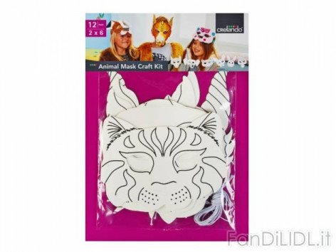 Set bricolage carnevale (Per bambini)