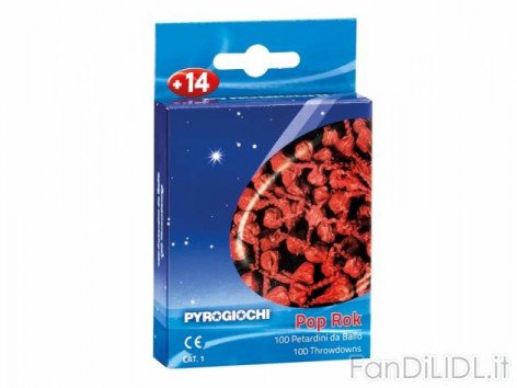Petardini da ballo pop rok petardini (Fuochi d'artificio, Capodanno, carnevale)
