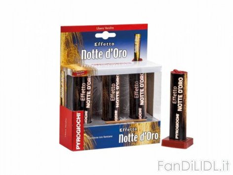 Fontana EFFETTO notte doro (Fuochi d'artificio, Capodanno, carnevale)