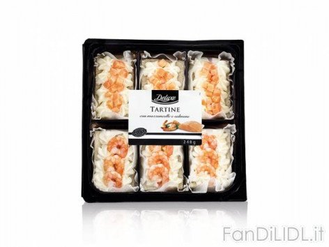 Tartine mazzancolle (Articoli alimentari)