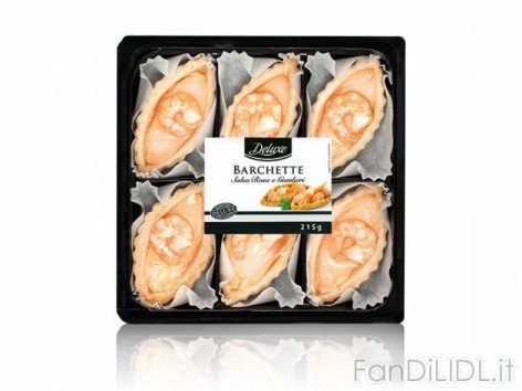 Barchette con salsa (Articoli alimentari)