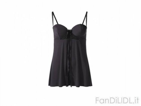 Canottiera con reggiseno (Biancheria intima, lingerie)