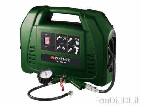 Compressore portatile Parkside PKZ 180 A1 (Officina, attrezzi, Lidl tecnico)
