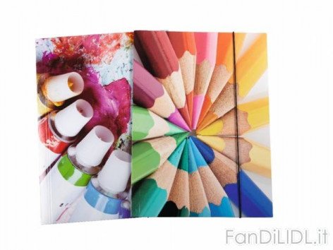 Cartelline con elastico (Articoli per ufficio, cartacei, industriali)