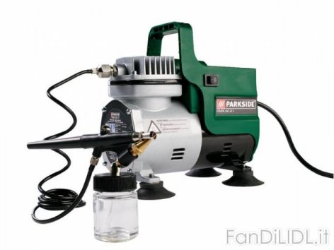 Set aerografo con (Officina, attrezzi, Lidl tecnico)