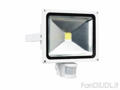 Faro 30W con rilevatore Led (Elettronica, atrezzature rtv)