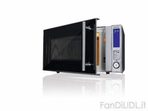 Microonde digitale nero o argento (Cucina)