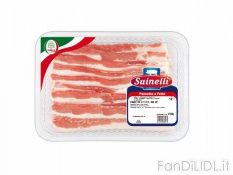 Pancetta a fette (Articoli alimentari)