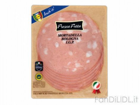 Mortadella affettata (Articoli alimentari)