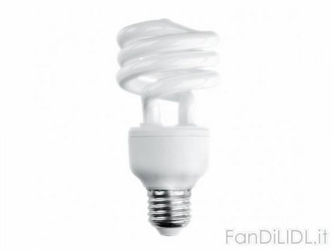 Lampadina spirale E27 (Elettronica, atrezzature rtv)