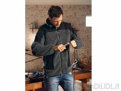 Felpa in pile da (Officina, attrezzi, Lidl tecnico)