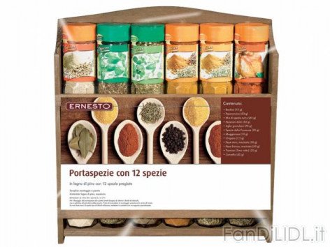 Portaspezie con (Cucina)