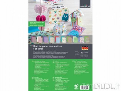 Blocco, set carta (Articoli per ufficio, cartacei, industriali)