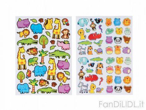 Set adesivi per (Articoli per ufficio, cartacei, industriali)