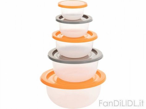 Set ciotole, 5 pezzi (Sport e ricreazione)