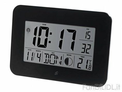 Orologio LCD radiocontrollato (Arredo interni, arredamento casa)