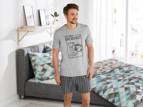 Pigiama corto da uomo