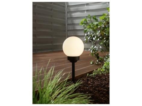 Lampada LED da giardino ad energia solare
