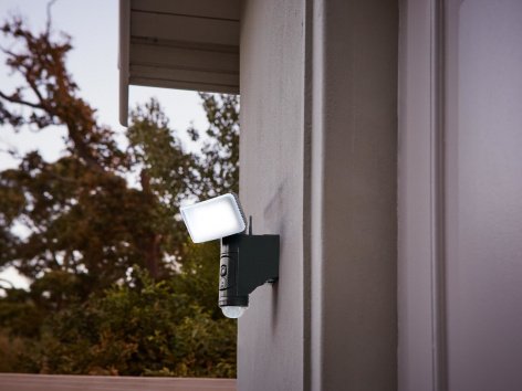 Videocamera da esterni WLAN con faro LED