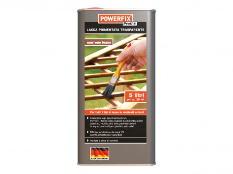 Vernice per legno 5 L, marrone scuro