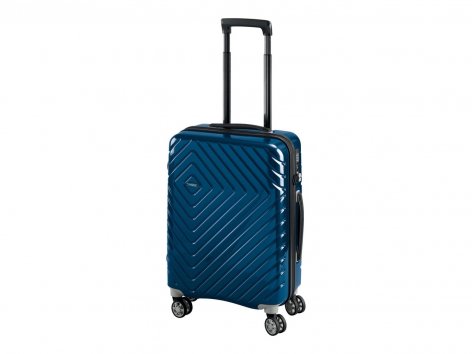 Trolley da viaggio in policarbonato 34,5L, blu