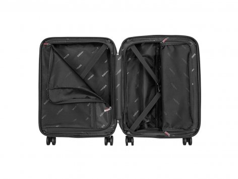 Trolley da viaggio in policarbonato 34,5L, nero