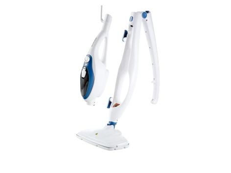 Scopa a vapore e pulitore manuale 2 in 1