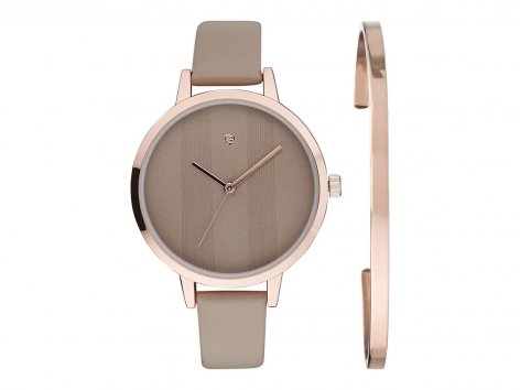 Set orologio e braccialetto da donna