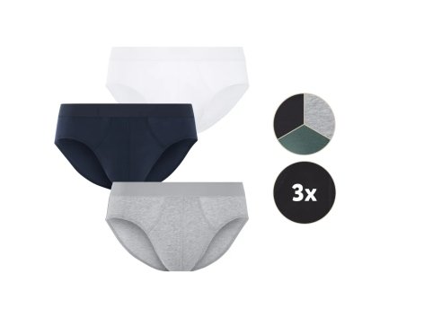 Slip da uomo, 3 pezzi