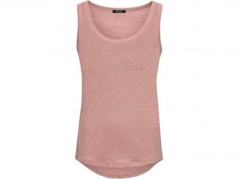 Top in lino da donna