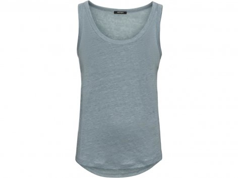 Top in lino da donna