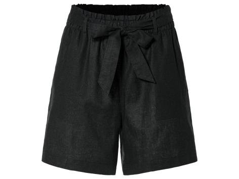 Shorts in lino da donna