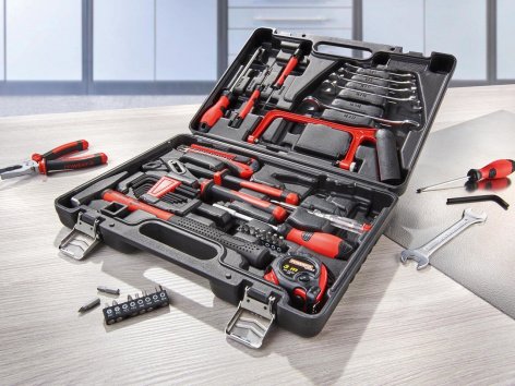 Valigetta con utensili, 45 pezzi