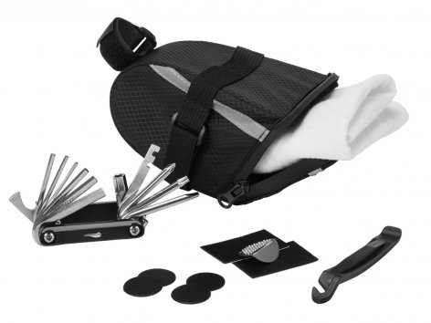 Kit riparazione bici o mini pompa