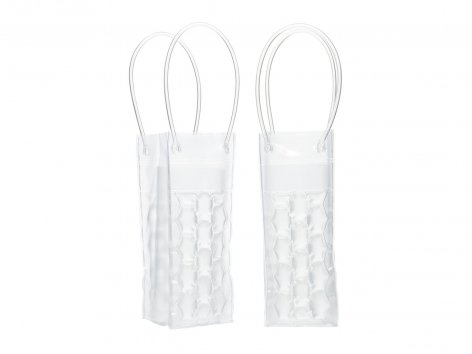 Borsa portabottiglie refrigerante o accumulatore di freddo flessibile